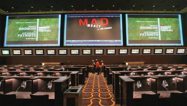The 170-seat Race and Sports Book at Aliante Station Hotel and Casino features three large screen televisions and dozens of plasma TV's throughout.  The casino is set to open Nov. 11.