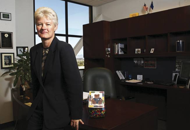 Henderson Police Chief Jutta Chambers is an Air Force veteran and the new leader of the department, which has grown to 700 full-time employees. She took over the job in September, replacing former Chief Richard Perkins and becoming the 55-year-old department's first female chief. 