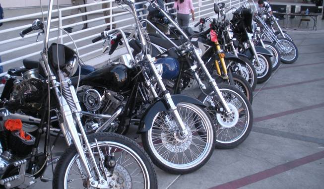 Mongols' nine motorcycles confiscated by law enforcement Tuesday.