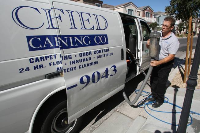 Wally Grogitsky, owner of Certified Carpet Cleaning, says over the past 18 months, he's gotten fewer jobs from homebuilders and real estate agents who need homes spiffed up to sell.