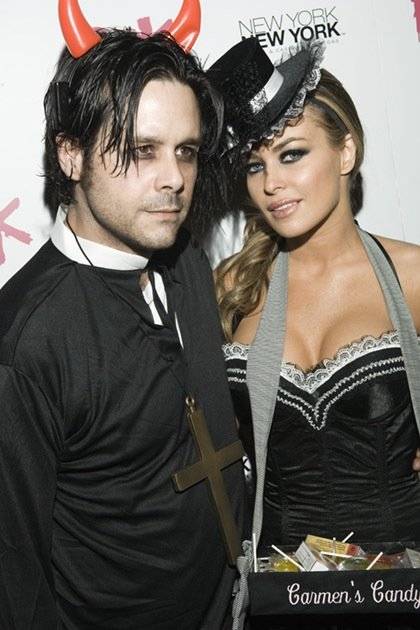 Carmen Electra and Rob Patterson.