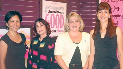 Chocolate creations to help fight cancer