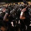 Palo Verde players celebrate their 50-14 Sunset Regional championship victory over Bishop Gorman in 2008.