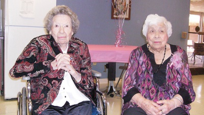 Pair celebrates more than a century of life