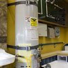 This display at RMI Management demonstrates how to properly prepare appliances for the cold weather.