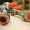 This IPEX water pipe fitting was taken from a Pulte home in Anthem. The corroded fittings can cause declining water pressure and leaks.