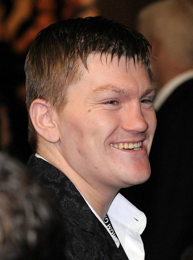 Boxer Ricky Hatton looks on prior to Saturday's match between Manny Pacquiao and Oscar De La Hoya at the MGM Grand Garden Arena. While Pacquiao wouldn't say what his future plans are after the fight, the rumors have already started about a potential match-up between the two.