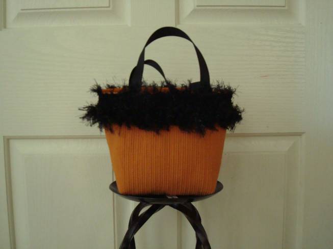 One of Natalie Kephart's Halloween-style bags.