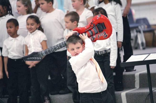 Jim Thorpe Elementary School second grader Scotty Makowiecki, 7, plays ...