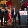 Tourism officials, including Las Vegas Mayor Oscar Goodman, announced plans Tuesday afternoon for celebrations during New Year's Eve on the Strip and downtown. 