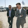 The Fertitta brothers, Lorenzo, left, and Frank attend the groundbreaking for Aliante Station last year. Now, as their company flounders with a recession deepening, they are running out of options as they try to stave off a bankruptcy filing.