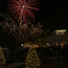 Colorful fireworks burst into the sky above thousands of spectators at Montelago Resort  during the New Year's Eve celebration at Lake Las Vegas Wednesday night.