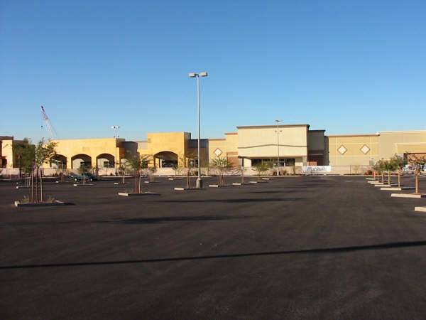 Construction of Ross, Marshalls, PetsMart, and Staples at Lake Mead Crossing, Lake Mead Dr. at Water St.
