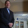 Turning it around: Mark Stark, owner, broker and chief executive of Prudential Americana Group, in front of the company's office. 