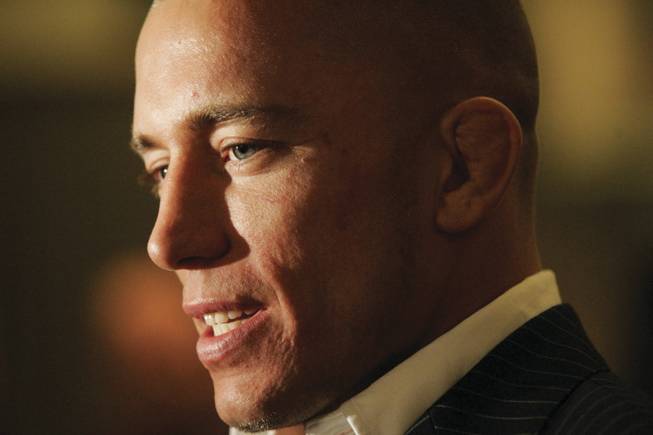 St. Pierre, shown in 2007, was voted Canadian Athlete of the Year in 2008. St. Pierre: I want to be thought of at the end of my career as the best pound-for-pound fighter that ever fought in MMA history.
