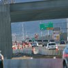 Construction continues on the Interstate 515 Galleria Mall interchange at U.S. 95 and Sunset Road.