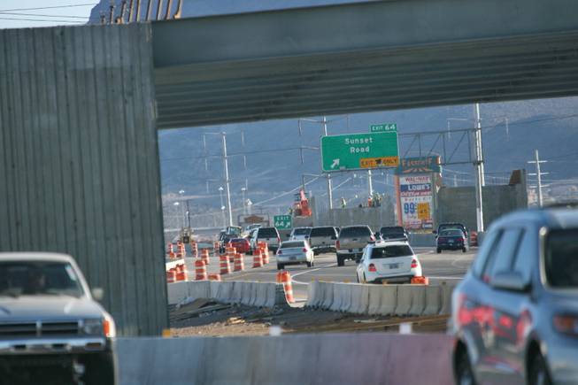 Sunset Road interchange