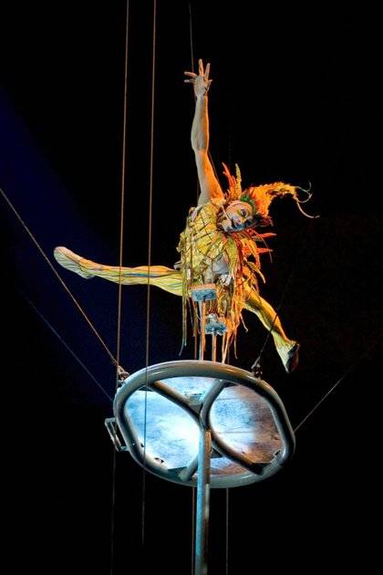 Cirque du Soleil's Mystere at Treasure Island.