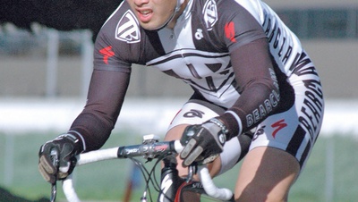 Late start to racing not slowing award-winning cyclist
