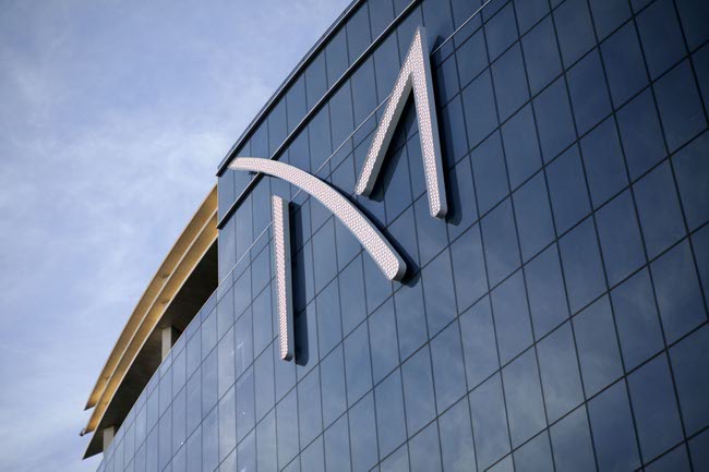 The new M Resort on Sunday evening. 