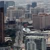 The Las Vegas Strip from the top of the Stratosphere.