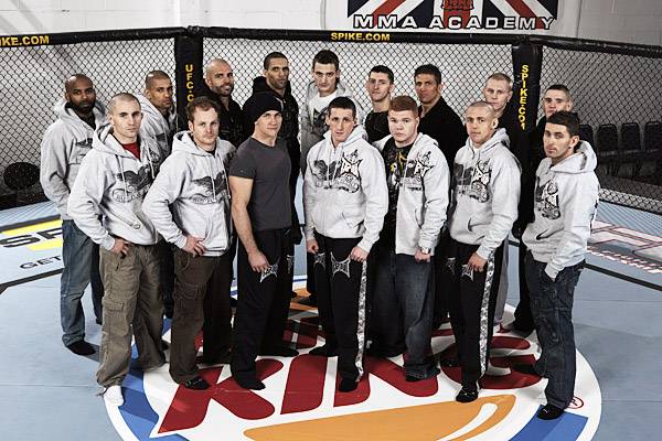 Fighters comprising the United Kingdom's team for the ninth season of "The Ultimate Fighter."