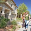 Denise and Anna Mortimer look at homes in The Mesa village of Summerlin at a previous America's Biggest Open House event.