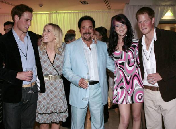 Prince William, Natasha Bedingfield, Tom Jones, Joss Stone and Prince ...