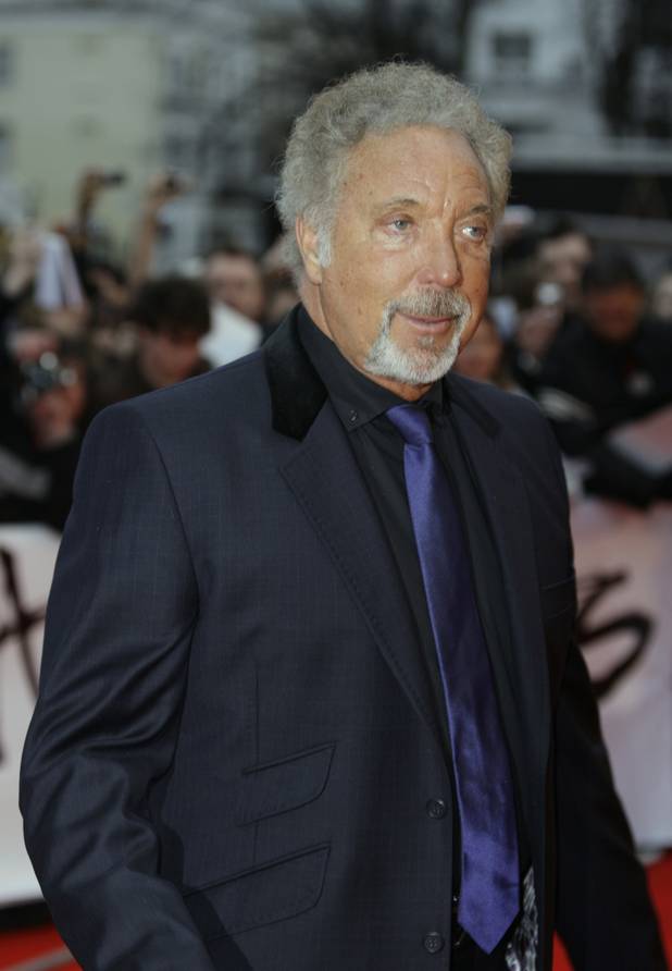 British singer Tom Jones arrives at the Brit Awards 2009 ...