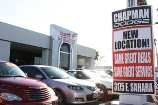 Chapman Dodge is now open at its new location on 3175 E Sahara Ave, near Boulder Highway.
