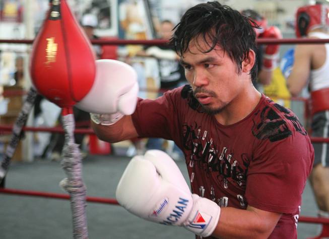 Manny Pacquiao's training camp