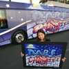 The artwork of Ruby Thomas Elementary fifth-grader Pamela Torres, 10, was selected as the best piece for the RTC's annual contest aimed to promote a anti-graffiti message.