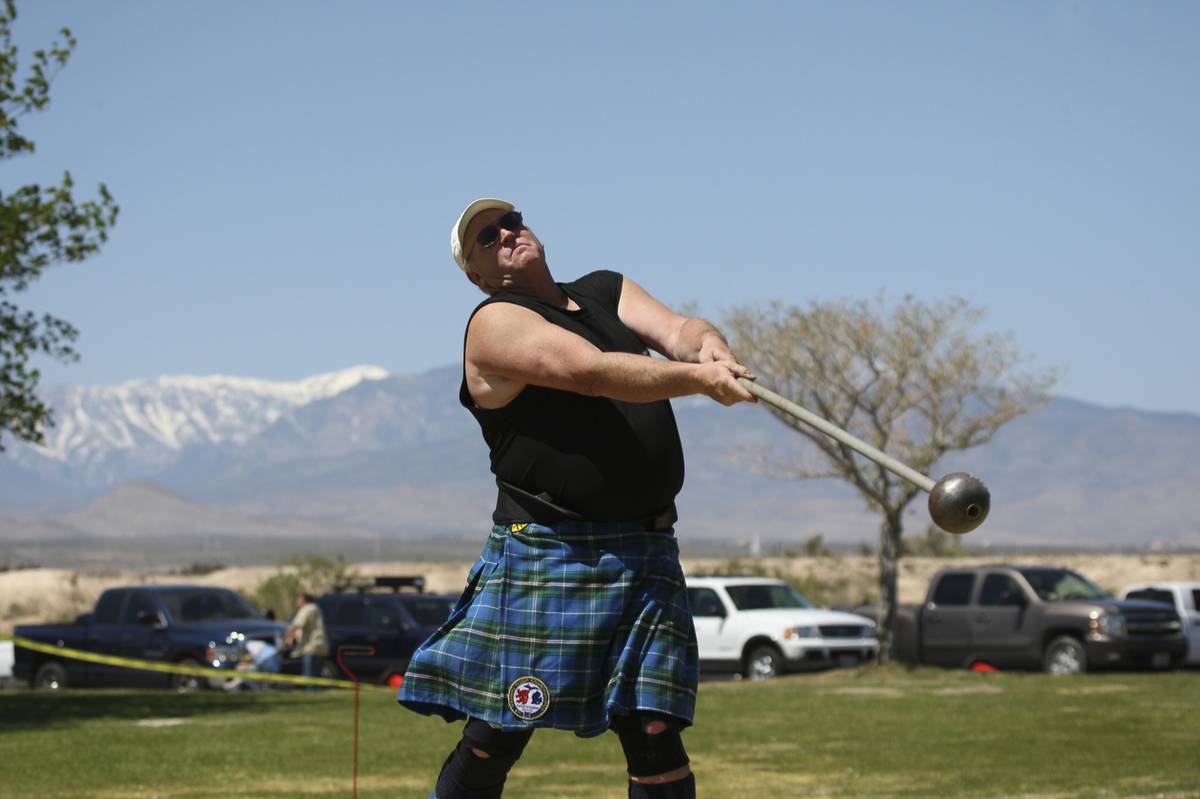 Annual Highland Games celebrate all things Scottish Las Vegas Sun News