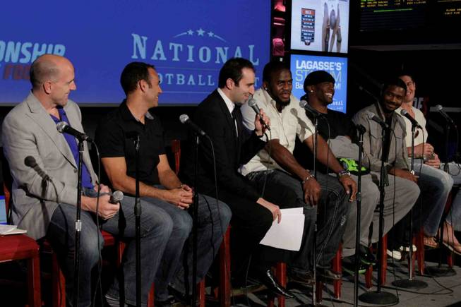 The panel of the 2010 NFL Draft Viewing Party at ...