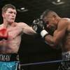 Ricky Hatton (left) of England connects with a punch on IBF junior welterweight champion Juan Urango of Columbia during their title fight at the Paris Las Vegas resort in Las Vegas, Nevada January 20, 2007. Hatton won by unanimous decision.