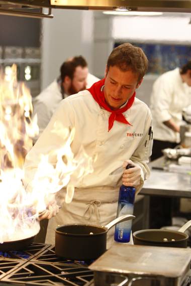 The chefs had to think outside the kitchen on the fifth episode of Top Chef: Las Vegas.