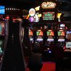 In this May 13, 2009 photo, slot machines crowd the floor of Sands Casino Resort Bethlehem, in Bethlehem, Pa. Fourteen years after the blast furnaces went cold, former employees of Bethlehem Steel are returning to their sprawling workplace as employees of Las Vegas Sands Corp., which opened Friday. 