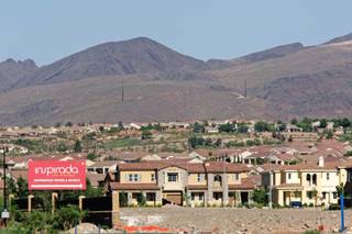  Inspirada, a master-planned community in Henderson, is shown May 11, 2009.