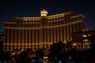 The Bellagio hotel-casino on the Las Vegas Strip. 