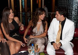 Khloe Kardashian, Vanessa Mannilo and Colby O'Donis were at the 'Spring Bling' party Saturday, May 30, 2009, at the Palazzo in Las Vegas. The party was held as a benefit in support of the Lili Claire Foundation, an autism nonprofit.
