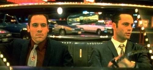 John Favreau, left, and Vince Vaughn in <i>Swingers<i>.