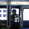 
A passenger takes a trip on the Las Vegas Monorail on Monday. Ridership has failed to reach the optimistic projections made before the project was approved in 2000. Ticket sales cover the operation and maintenance of the monorail, but not the repayment of construction costs.