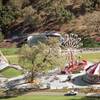 Pop star Michael Jackson's carnival-style Neverland Ranch estate is shown in a 1993 aerial file photo in the Santa Ynez Valley near Los Olivos, Calif.  