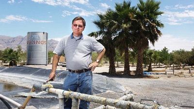 For UNLV professor, groundbreaking work in soil, water field 