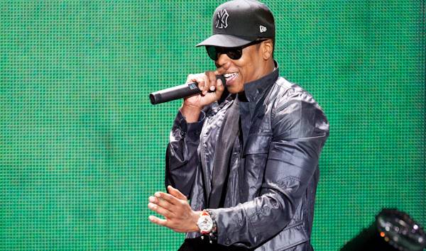 Jay Z performing at The Pearl Concert Venue at The Palms Resort & Casino in Las Vegas, Nevada  on July 3, 2009.