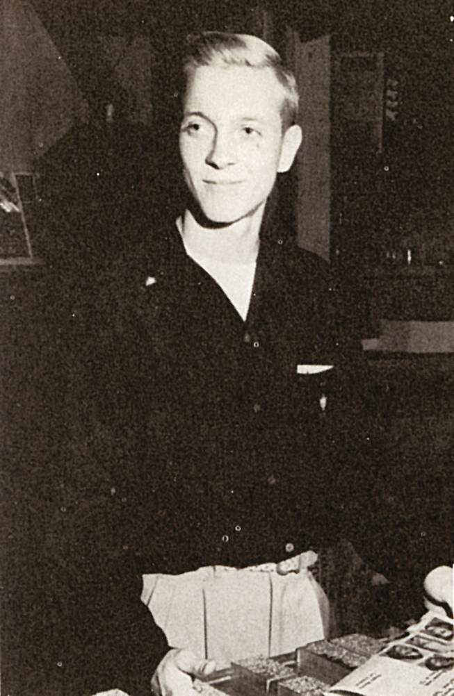 Jim Rogers (shown in a yearbook picture) started speaking his mind early, writing editorials in 1956 for the Desert Breeze, the campus newspaper of Las Vegas High School. One of his more scathing commentaries -- complaining about inequities in the school's grading system -- resulted in the principal calling his father to complain. "My father said, 'What have you done this time? They're going to throw you out of school,' " Rogers recalled. "I was 17 years old and a crusader in those days. I came from a family of Methodist ministers who were always on one crusade or another."