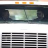 Devere Lamb, left, instructs student driver Gary Coveney during a lesson at A-1 Truck Driver Training, a professional truck driving school in Boulder City. 