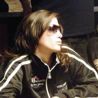 Leo Margets, from Barcelona, is the last woman remaining in the World Series of Poker Main Event.