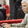 Walter Szczerbiak -- a three-time European champion for Real Madrid, the 59-year-old father of NBA player Wally Szczerbiak and an executive for Spain's elite basketball league -- peruses the talent and takes notes on the NBA Summer League on Thursday at Cox Pavilion.