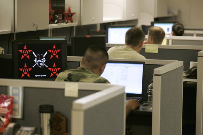 The squadron is charged with testing the cyber defenses of the rest of the military as it masquerades as communists, mobsters and terrorists.